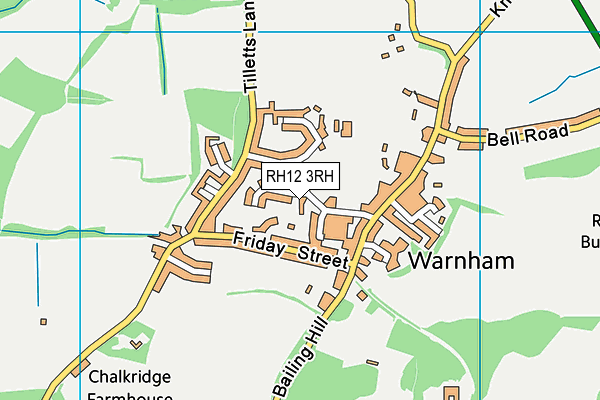 Map of WEALD CHIROPRACTIC LIMITED at district scale