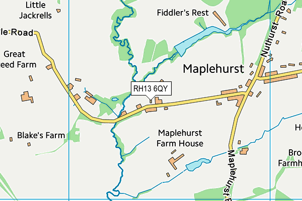 Map of 24 EVERSFIELD LTD at district scale