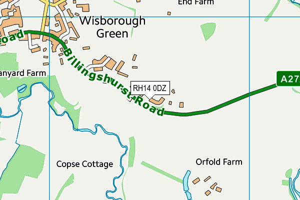 Map of KINGHAM HOMES LIMITED at district scale