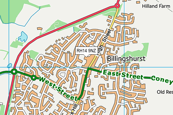 Map of GRIZZLY'S BARBERING ACADEMY LTD at district scale