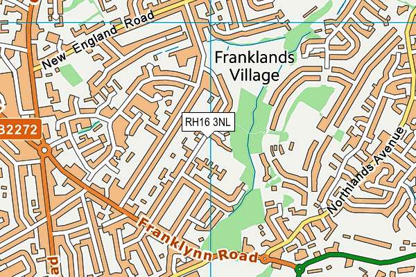St Wilfrid's CofE Primary School map (RH16 3NL) - OS VectorMap District (Ordnance Survey)