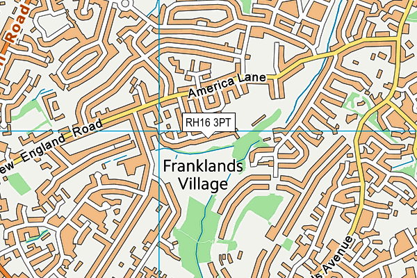 Hanbury Park Stadium map (RH16 3PT) - OS VectorMap District (Ordnance Survey)