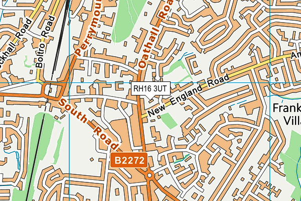 RH16 3UT map - OS VectorMap District (Ordnance Survey)