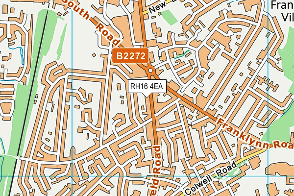 Map of THE URBAN SANCTUARY LIMITED at district scale