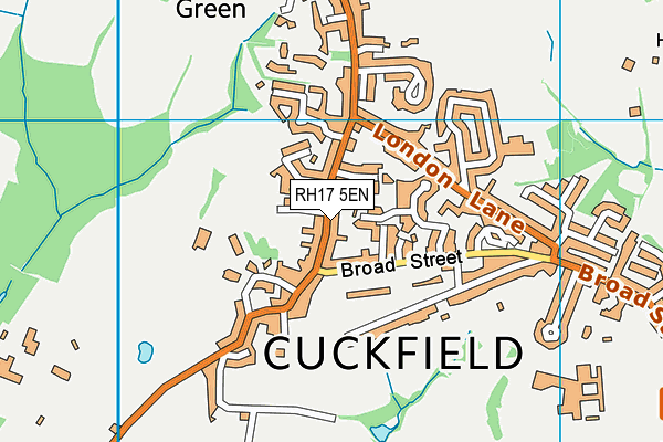 RH17 5EN map - OS VectorMap District (Ordnance Survey)