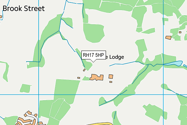 RH17 5HP map - OS VectorMap District (Ordnance Survey)