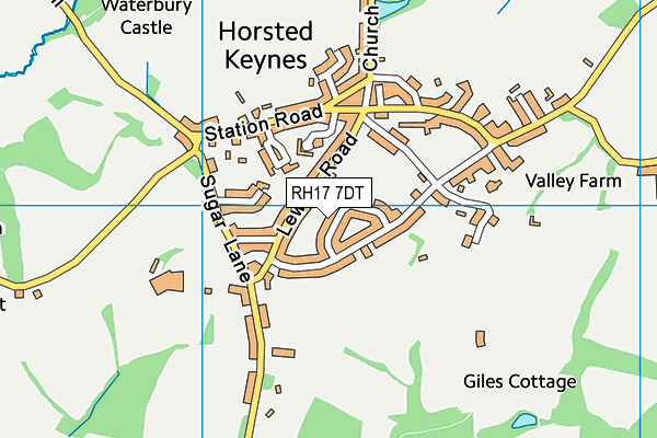 Constance Wood Recreation Ground (Closed) map (RH17 7DT) - OS VectorMap District (Ordnance Survey)