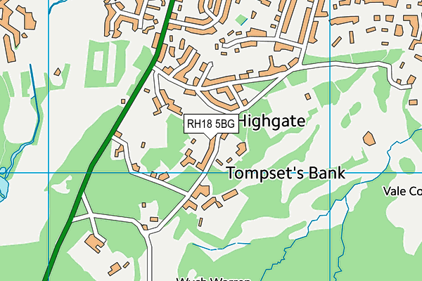 Map of CRAIGMORE HALL LIMITED at district scale