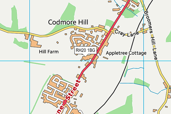 Map of CODMORE SPICE LTD at district scale