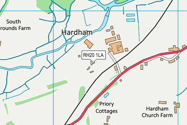 Map of ADAM PERRY & CO LLP at district scale