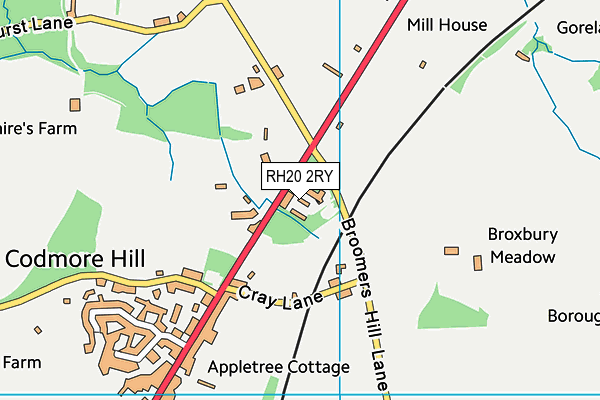 Map of FUSION AVIATION LIMITED at district scale