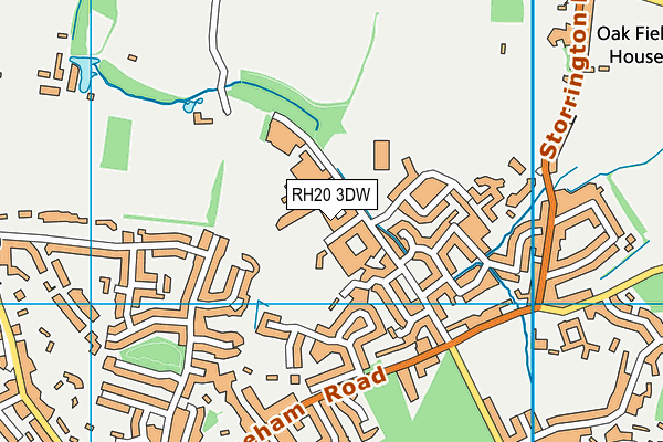 Map of WAKEFIELD SECURITY SYSTEMS LIMITED at district scale