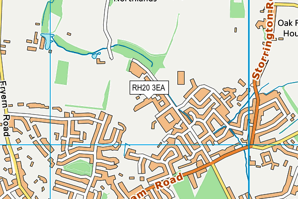 Map of ORBRO POOLS LIMITED at district scale