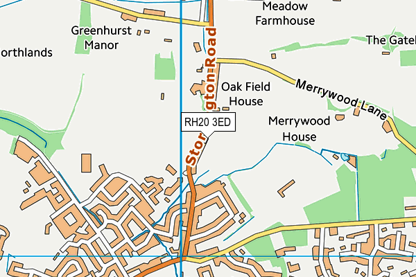 Map of HARRY'S YARD LTD at district scale