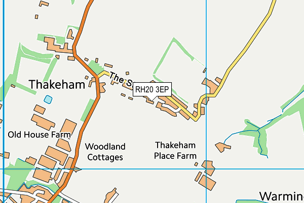 Map of THAKEHAM CONSULTANTS LTD at district scale