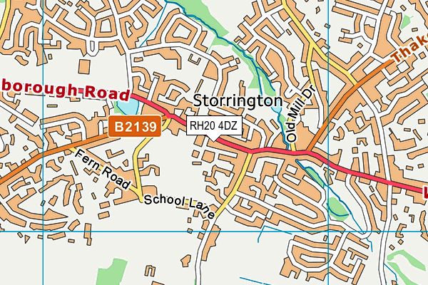 Map of STITCH OF STORRINGTON LIMITED at district scale