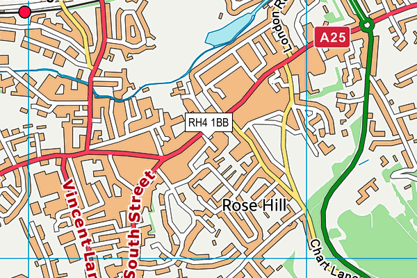 RH4 1BB map - OS VectorMap District (Ordnance Survey)