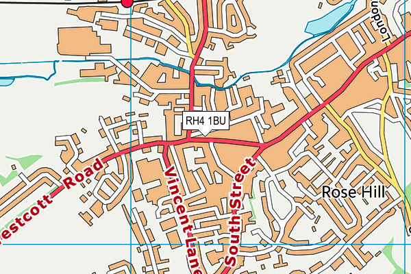 Map of RALPH JAMES LETTINGS LTD at district scale