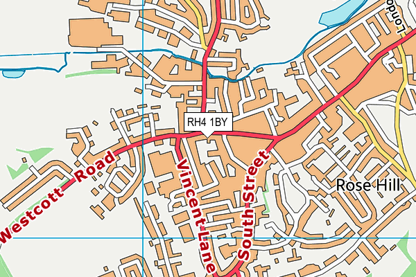 RH4 1BY map - OS VectorMap District (Ordnance Survey)