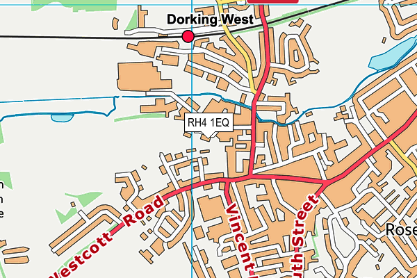 RH4 1EQ map - OS VectorMap District (Ordnance Survey)