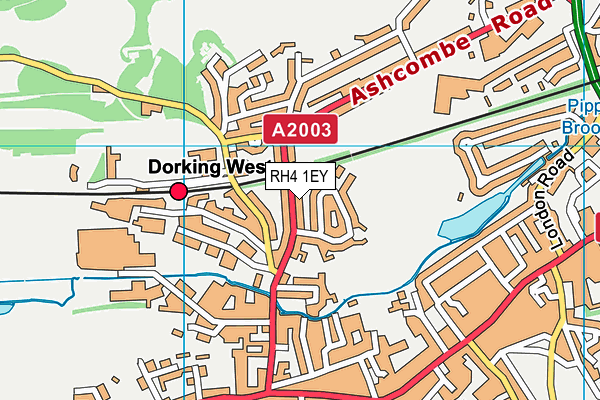 RH4 1EY map - OS VectorMap District (Ordnance Survey)