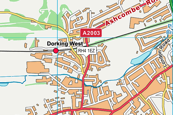 RH4 1EZ map - OS VectorMap District (Ordnance Survey)