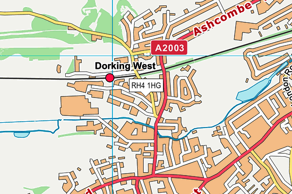 RH4 1HG map - OS VectorMap District (Ordnance Survey)