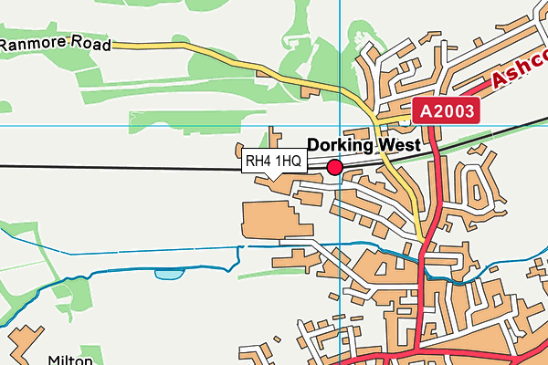 RH4 1HQ map - OS VectorMap District (Ordnance Survey)