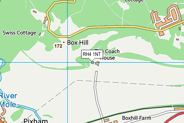 RH4 1NT map - OS VectorMap District (Ordnance Survey)