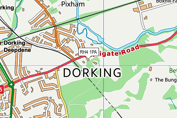 RH4 1PA map - OS VectorMap District (Ordnance Survey)