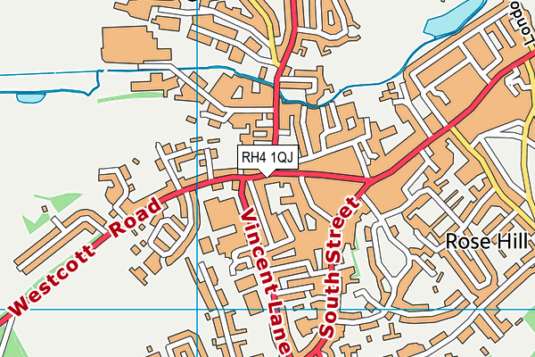 RH4 1QJ map - OS VectorMap District (Ordnance Survey)