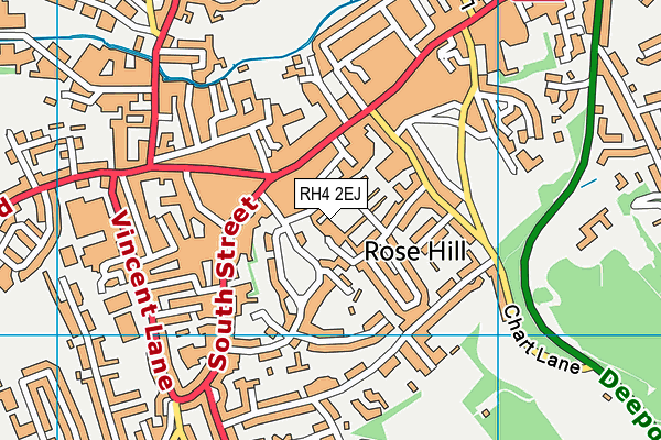 RH4 2EJ map - OS VectorMap District (Ordnance Survey)