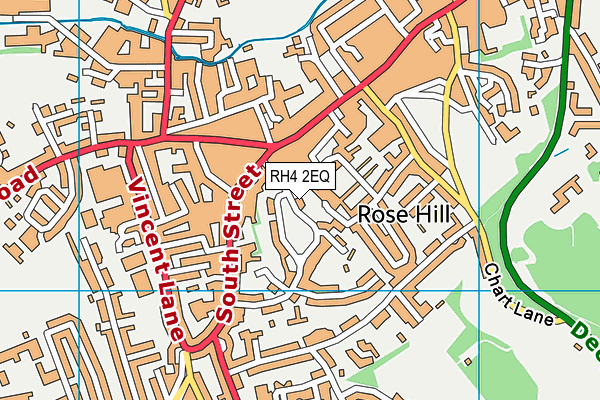 RH4 2EQ map - OS VectorMap District (Ordnance Survey)