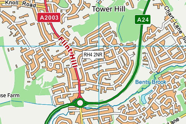 RH4 2NR map - OS VectorMap District (Ordnance Survey)