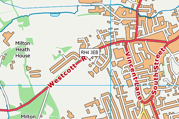 RH4 3EB map - OS VectorMap District (Ordnance Survey)