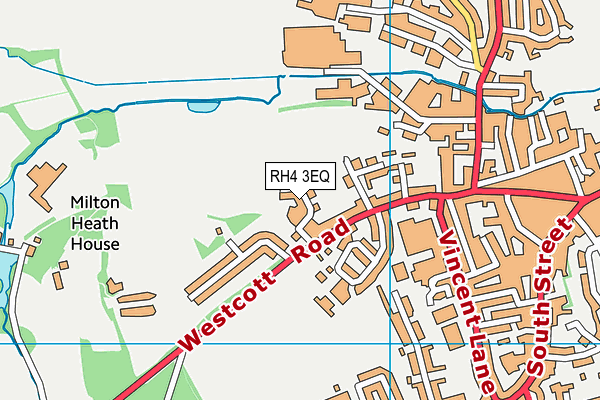 RH4 3EQ map - OS VectorMap District (Ordnance Survey)