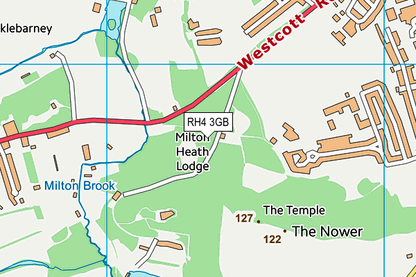 RH4 3GB map - OS VectorMap District (Ordnance Survey)