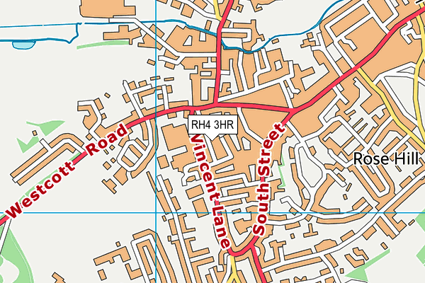 RH4 3HR map - OS VectorMap District (Ordnance Survey)