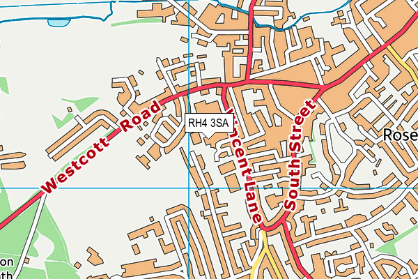 RH4 3SA map - OS VectorMap District (Ordnance Survey)