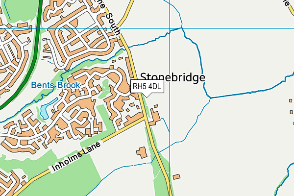 RH5 4DL map - OS VectorMap District (Ordnance Survey)