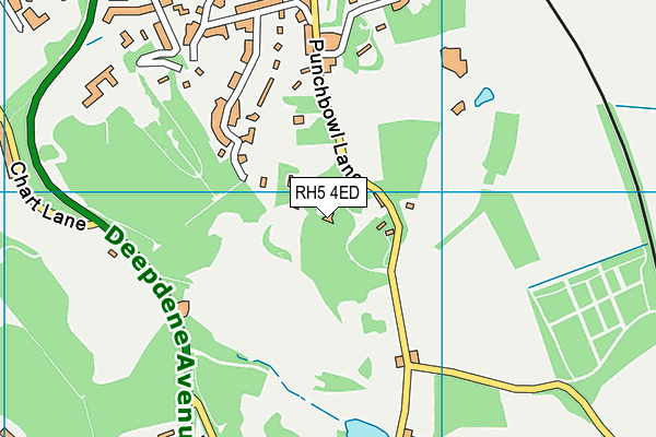 RH5 4ED map - OS VectorMap District (Ordnance Survey)