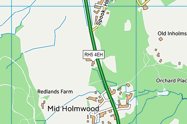 RH5 4EH map - OS VectorMap District (Ordnance Survey)