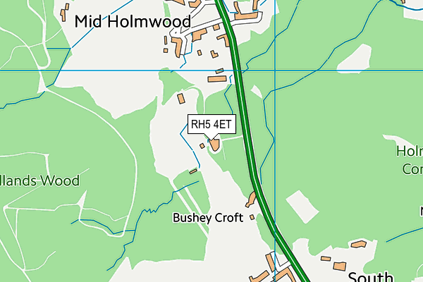 RH5 4ET map - OS VectorMap District (Ordnance Survey)