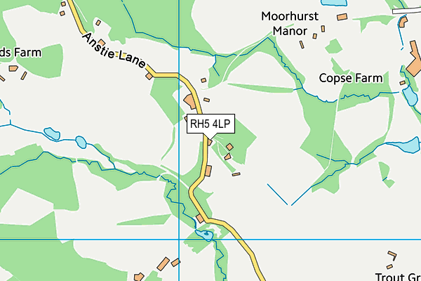 RH5 4LP map - OS VectorMap District (Ordnance Survey)
