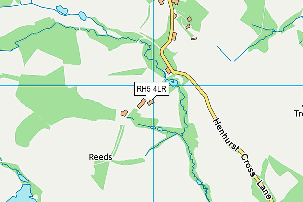 RH5 4LR map - OS VectorMap District (Ordnance Survey)