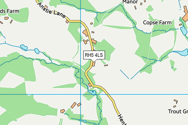 RH5 4LS map - OS VectorMap District (Ordnance Survey)