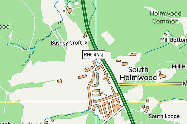 RH5 4NQ map - OS VectorMap District (Ordnance Survey)