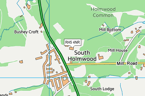 RH5 4NR map - OS VectorMap District (Ordnance Survey)