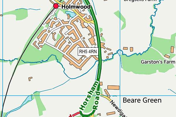 Map of ROD BAKER LTD at district scale