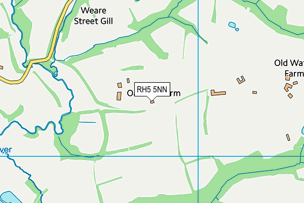 RH5 5NN map - OS VectorMap District (Ordnance Survey)